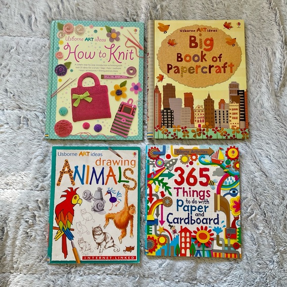 Set of 4 Usborne Art Ideas children’s books - Picture 1 of 2